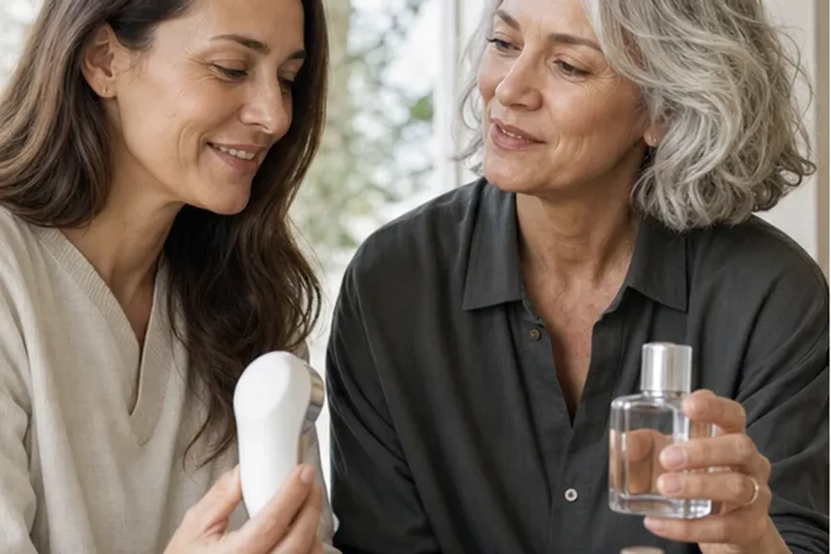 Redaktioneller Beauty-Moment zur Ausgangslage bei Blumiger Duft bei warmem Wetter