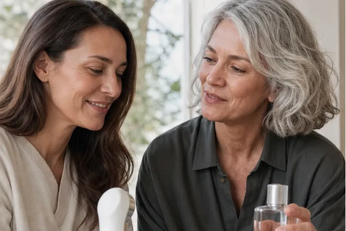 Redaktioneller Beauty-Moment zur Ausgangslage bei Warmluftbürste mit Premium-Anspruch