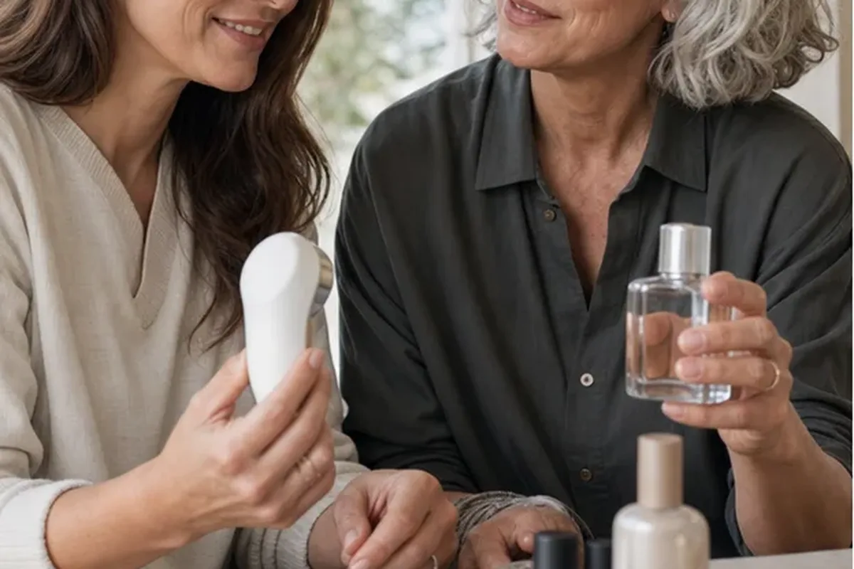 Authentische Beauty-Routine passend zum Thema Zitrischer Duft bei warmem Wetter