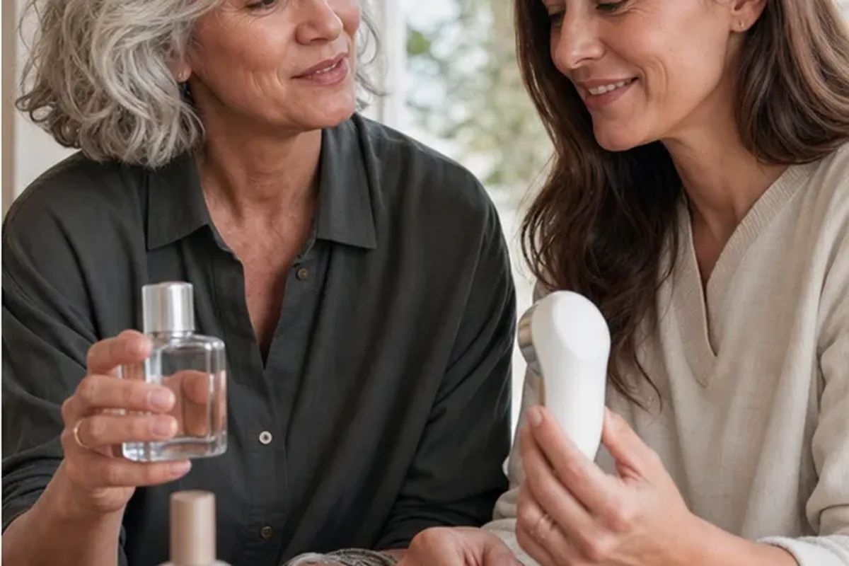 Redaktioneller Beauty-Moment zur Ausgangslage bei Gesichtssauna für empfindliche Haut