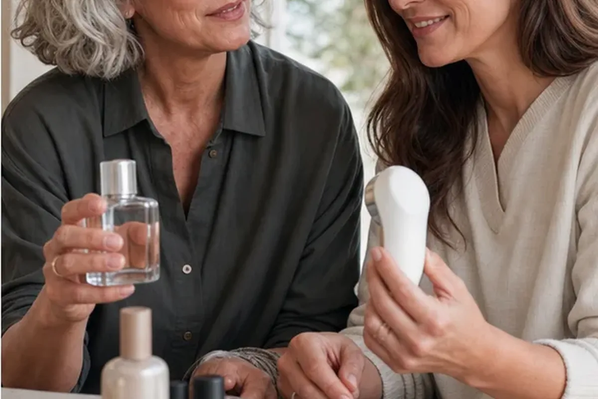 Authentische Beauty-Routine passend zum Thema Eau de Parfum bei warmem Wetter