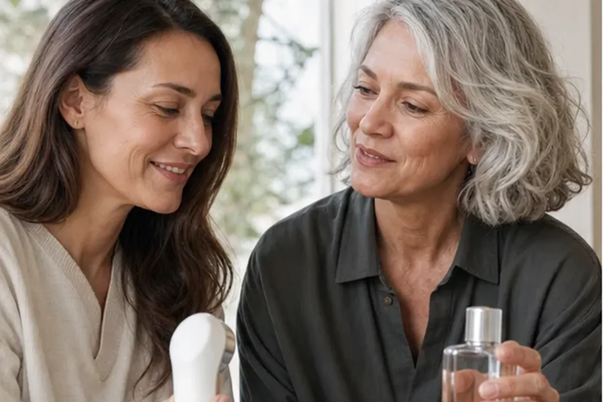 Emotionaler und authentischer Anwendungsmoment rund um Eau de Toilette für Duftanfänger