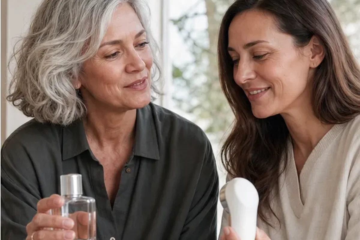 Redaktioneller Beauty-Moment zur Ausgangslage bei Maniküre-Set bei wenig Zeit