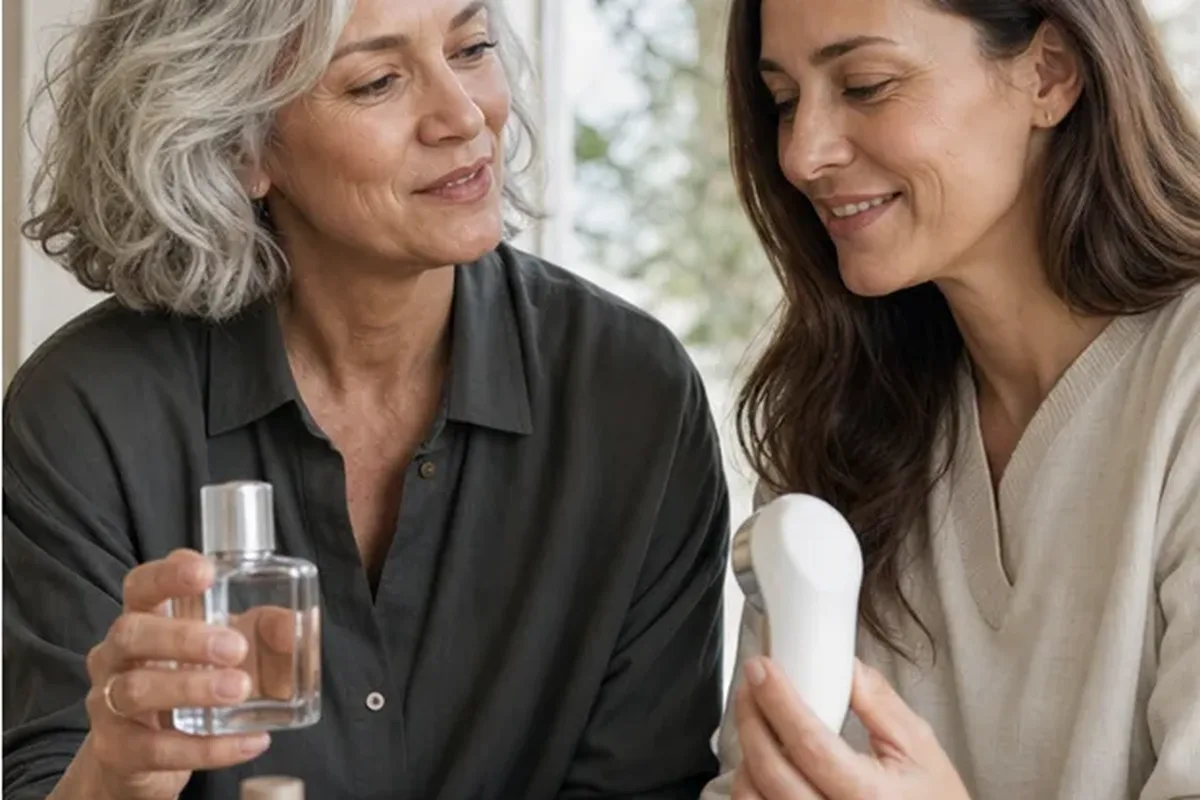 Hochwertige Beauty-Inszenierung zu Auswahlkriterien für Massagegerät für Anfänger