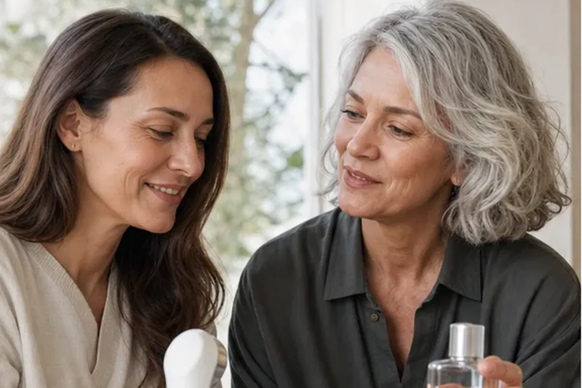 Redaktioneller Beauty-Moment zur Ausgangslage bei Gesichtssauna mit Premium-Anspruch