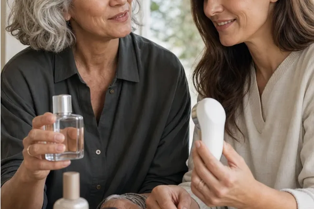 Authentische Beauty-Routine passend zum Thema Porenreiniger bei kleinem Budget