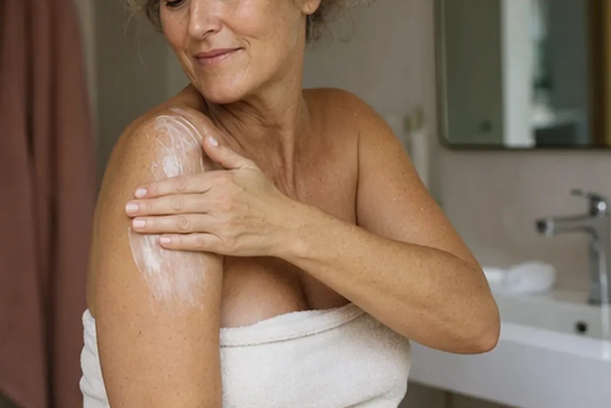 Authentische Beauty-Routine passend zum Thema Duschöl bei starkem Schwitzen
