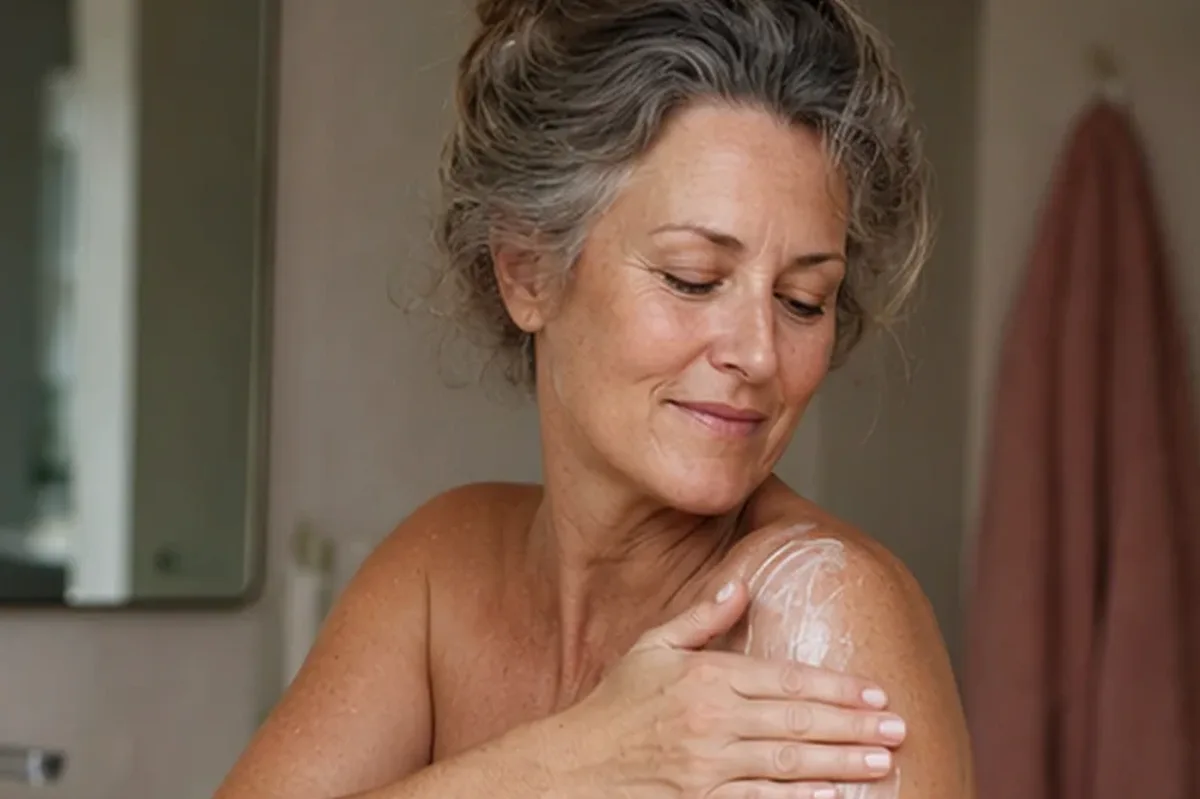 Authentische Beauty-Routine passend zum Thema Hornhautpflege für empfindliche Haut