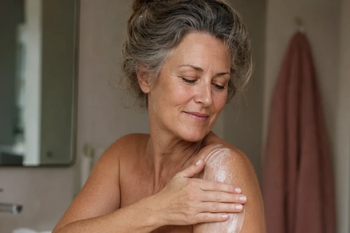 Authentische Beauty-Routine passend zum Thema Body Butter für müde Füße