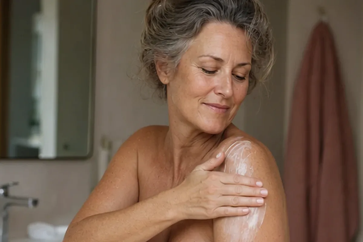 Authentischer Wohlfühlmoment passend zum Beauty-Thema After-Sun-Pflege für beanspruchte Hände
