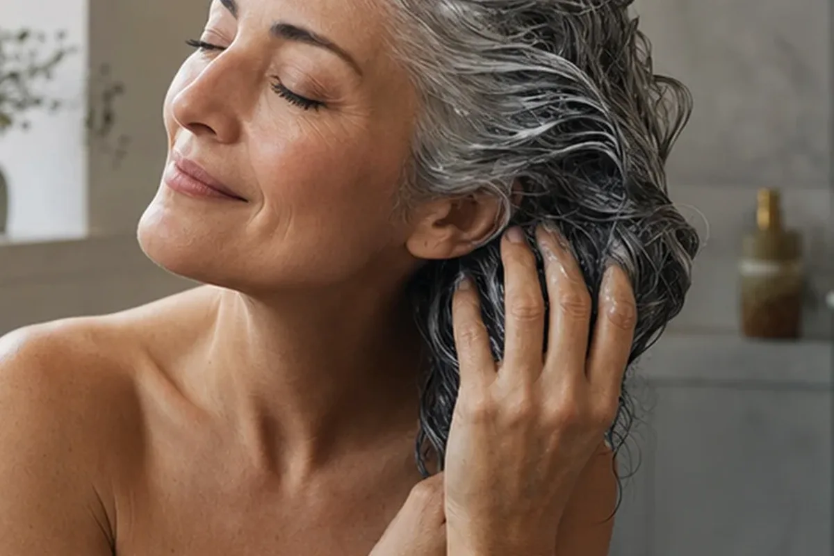 Redaktioneller Beauty-Moment zur Ausgangslage bei Trockenshampoo für feines Haar