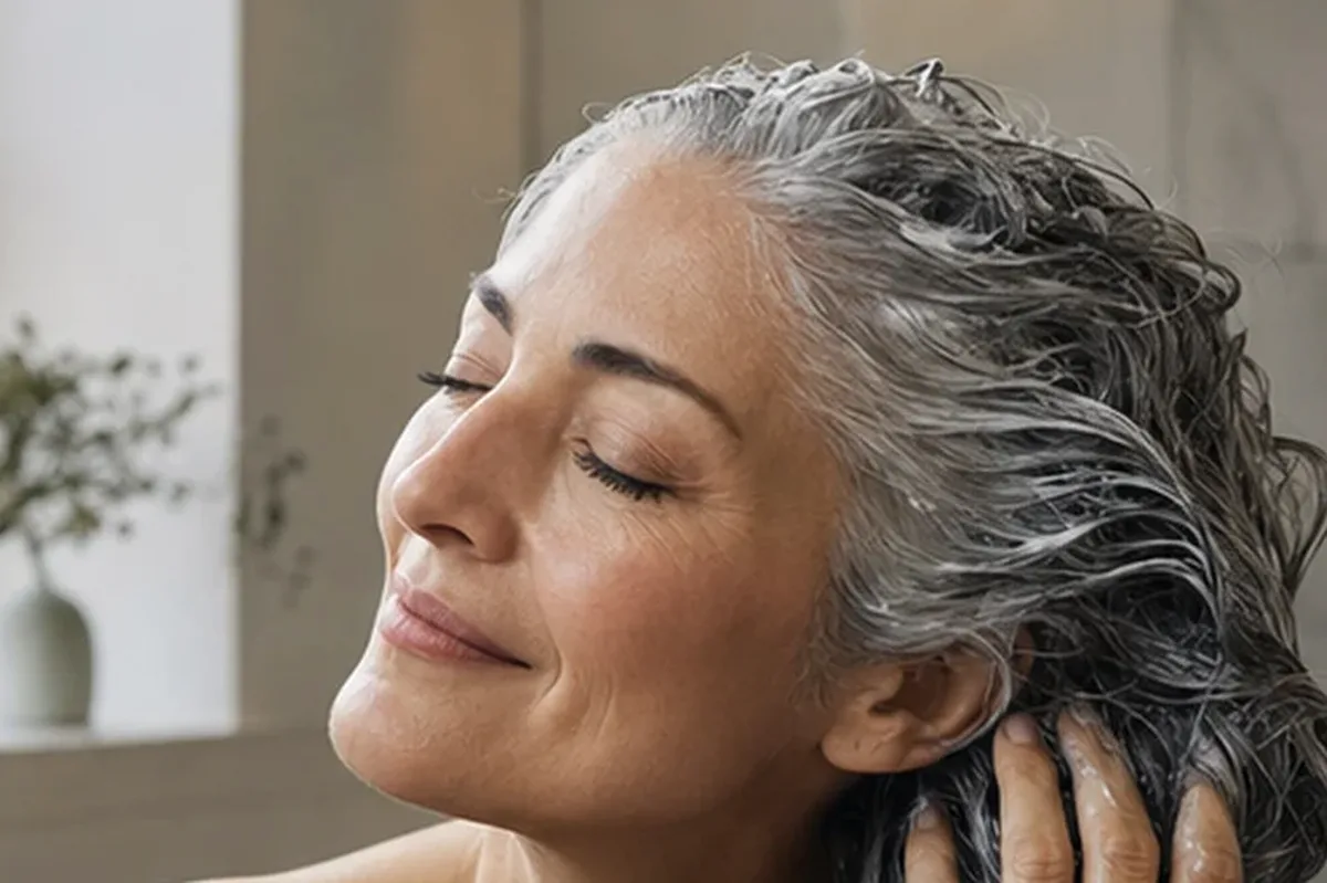 Hochwertige Beauty-Inszenierung zu Auswahlkriterien für Mildes Shampoo für trockenes Haar