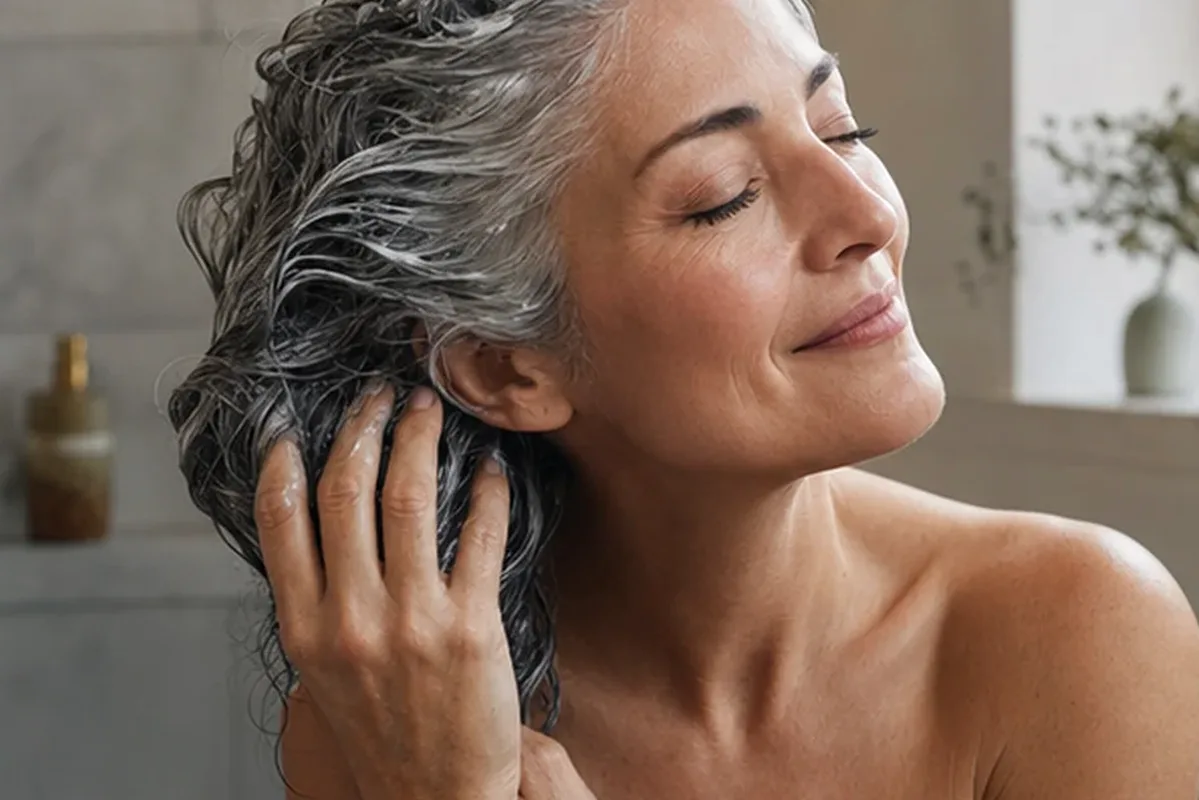 Redaktioneller Beauty-Moment zur Ausgangslage bei Lockencreme bei Haarbruch