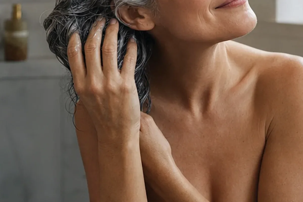 Redaktionelle Detailaufnahme zur Orientierung bei Haartrockner für lockiges Haar