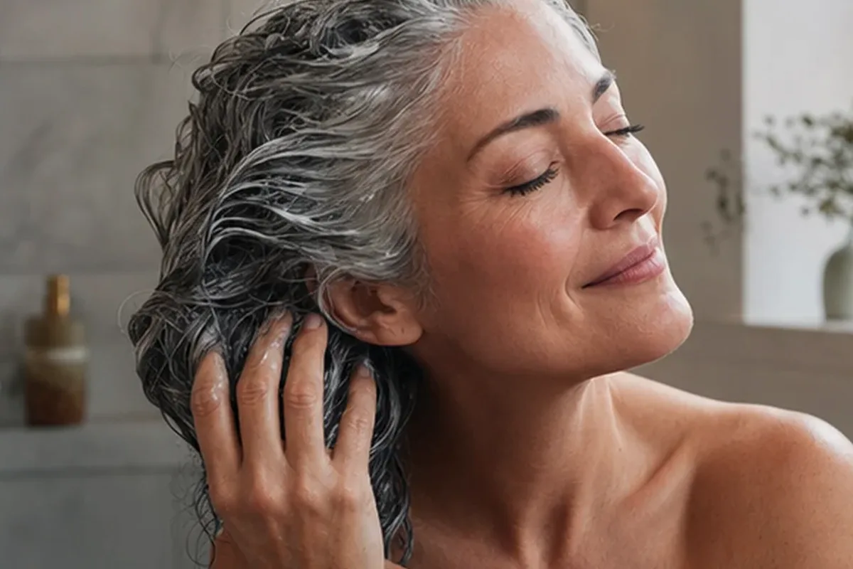 Authentische Beauty-Routine passend zum Thema Haaröl für trockenes Haar
