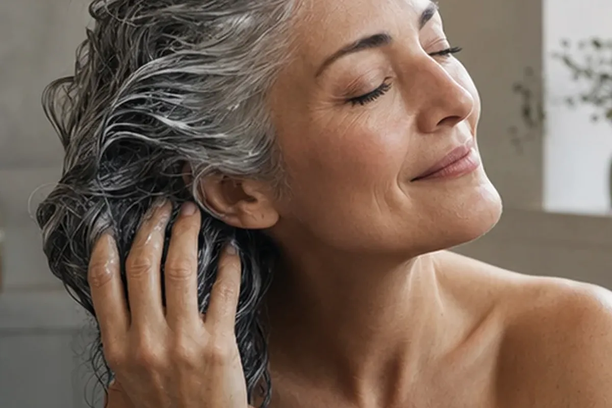 Redaktioneller Beauty-Moment zur Ausgangslage bei Lockengel für strapaziertes Haar
