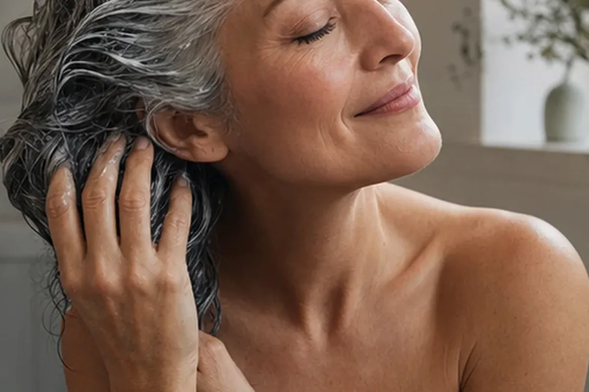 Redaktionelle Detailaufnahme zur Orientierung bei Anti-Frizz-Pflege für feines Haar