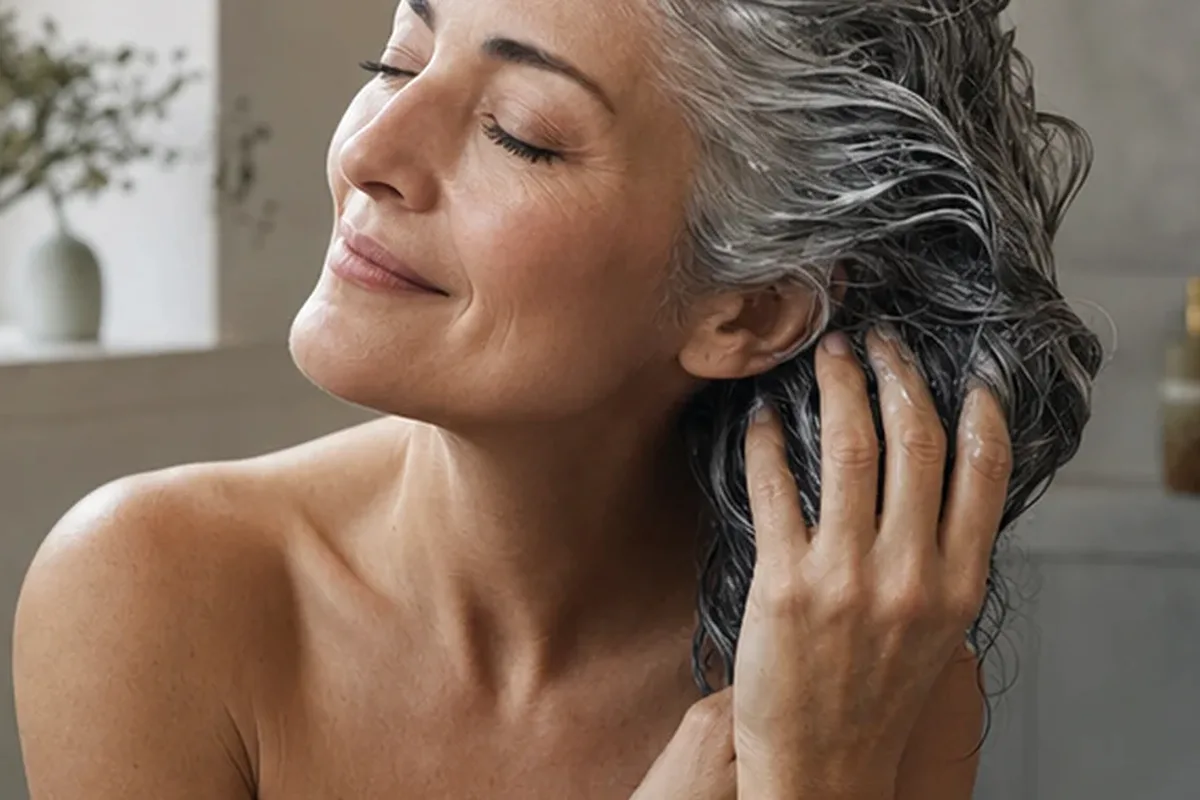 Authentische Beauty-Routine passend zum Thema Trockenshampoo bei Haarbruch