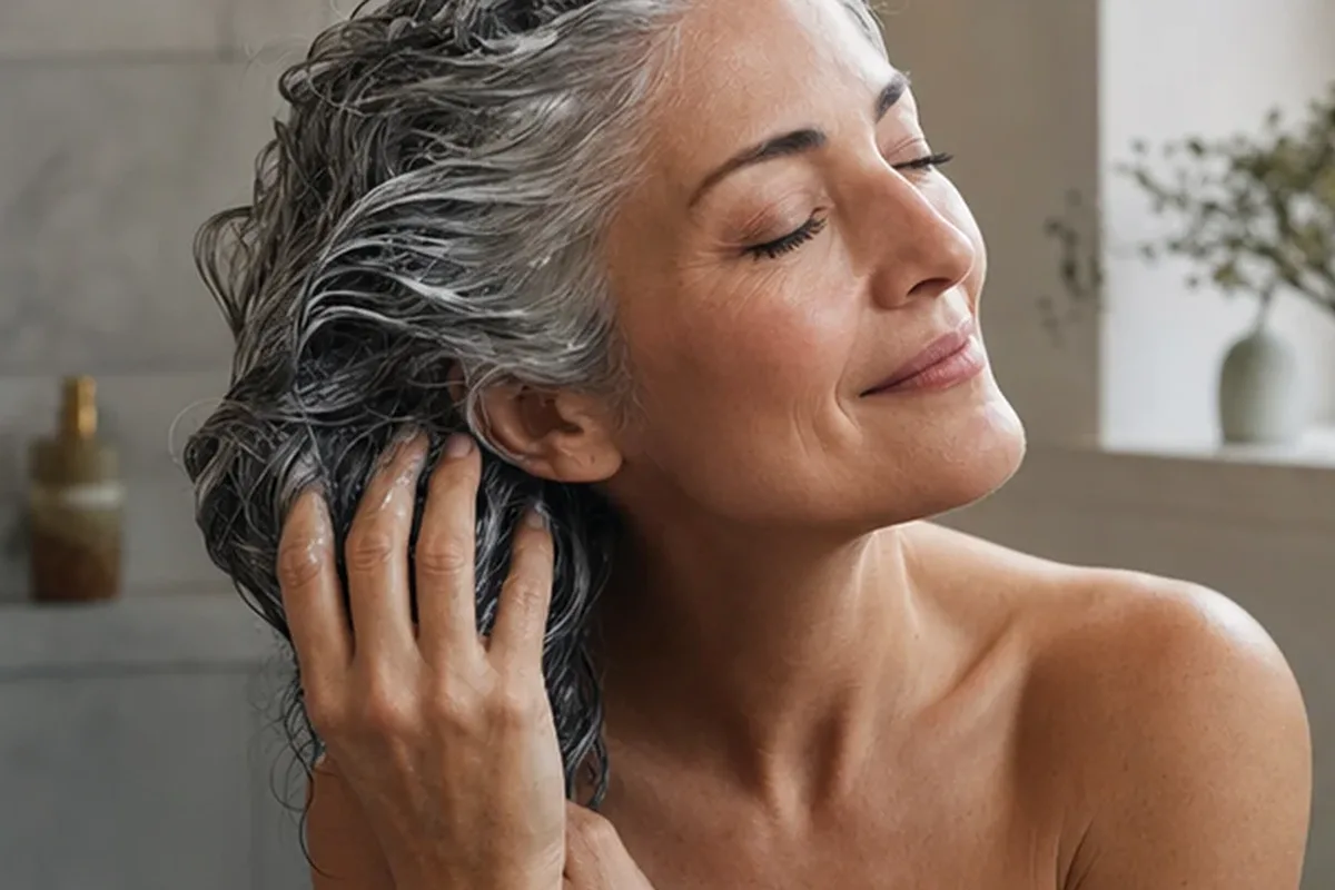 Redaktioneller Beauty-Moment zur Ausgangslage bei Trockenshampoo für trockenes Haar
