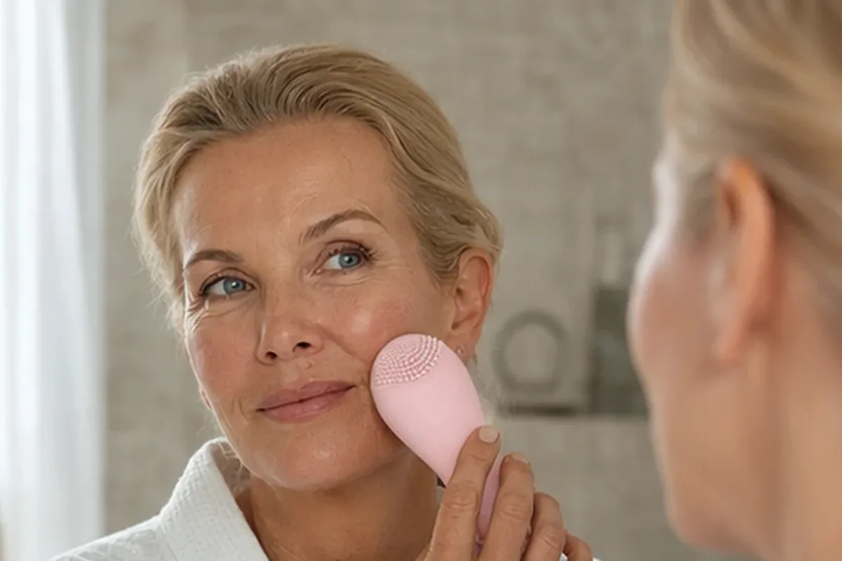 Authentischer Wohlfühlmoment passend zum Beauty-Thema Körperanalysewaage für Anfänger