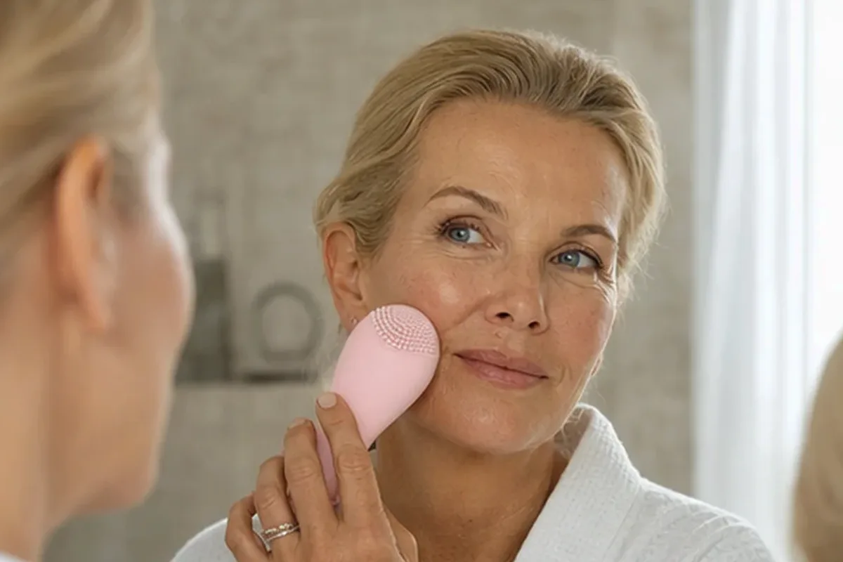 Authentische Beauty-Routine passend zum Thema Kosmetikspiegel für Anfänger