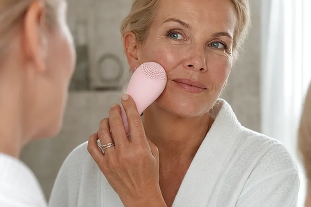 Authentische Beauty-Routine passend zum Thema Kosmetikspiegel mit Premium-Anspruch