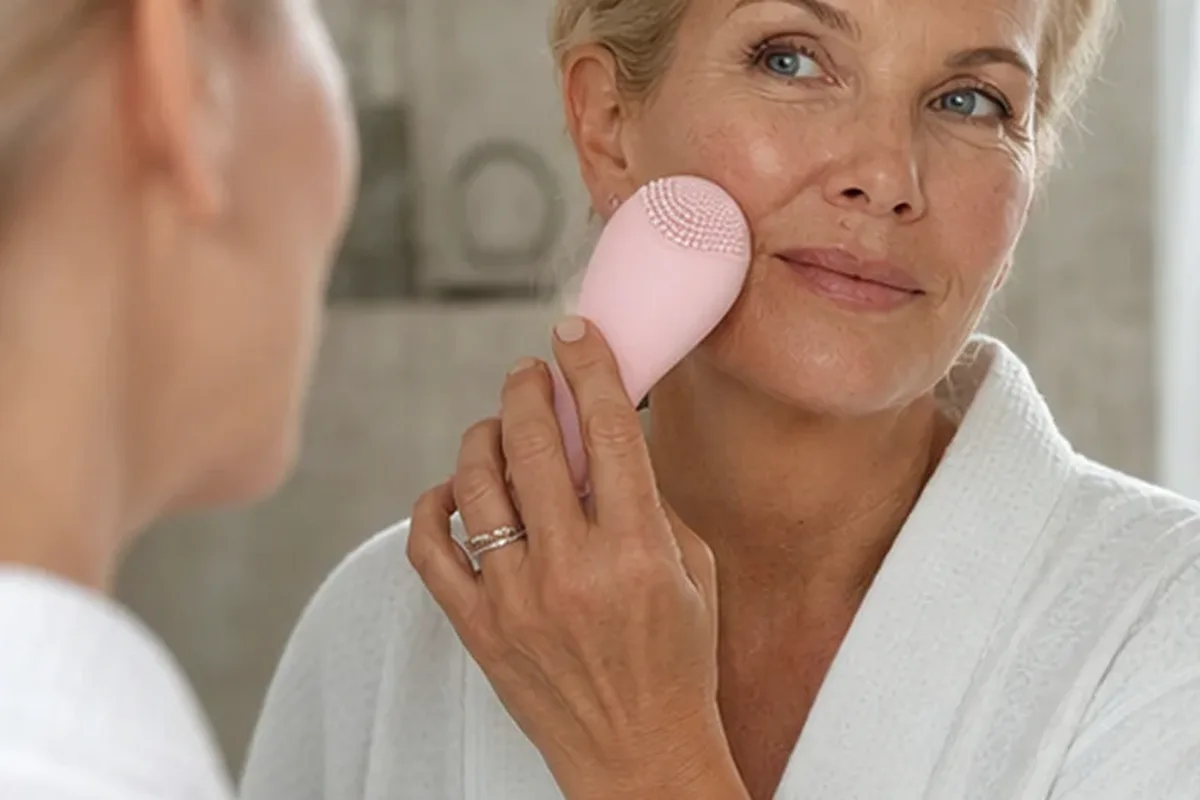 Redaktioneller Beauty-Moment zur Ausgangslage bei Munddusche für empfindliche Haut