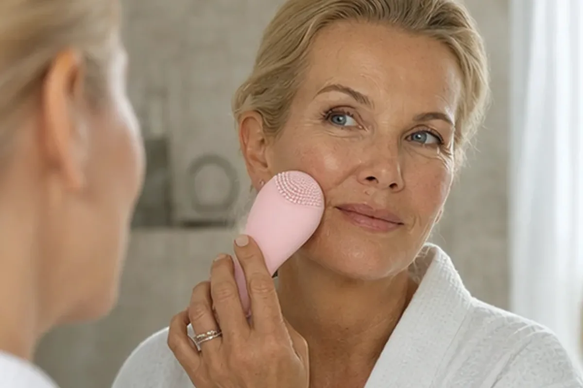 Authentischer Wohlfühlmoment passend zum Beauty-Thema Pediküre-Gerät mit Premium-Anspruch
