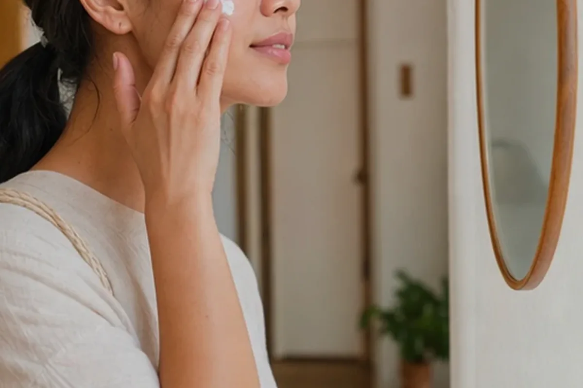 Redaktioneller Beauty-Moment zur Ausgangslage bei Augenpflege für Mischhaut
