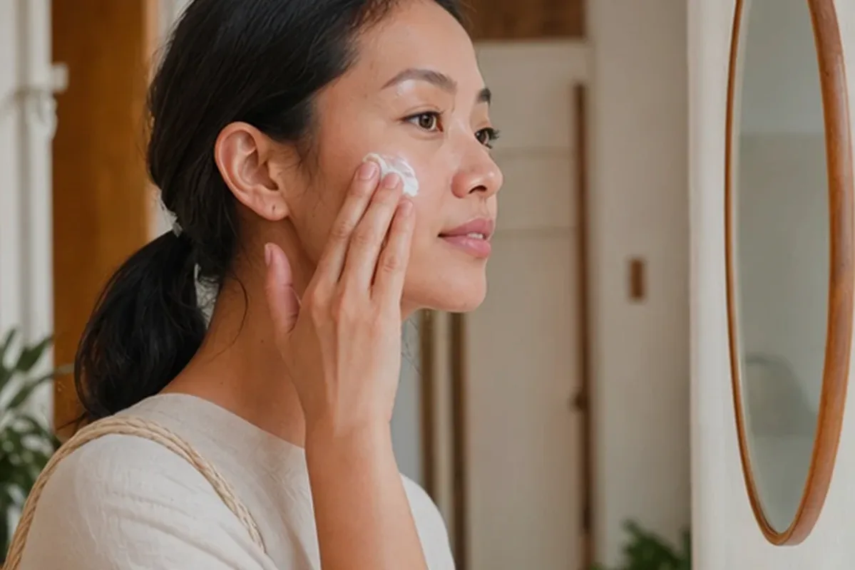 Redaktioneller Beauty-Moment zur Ausgangslage bei Feuchtigkeitsserum bei Rötungen