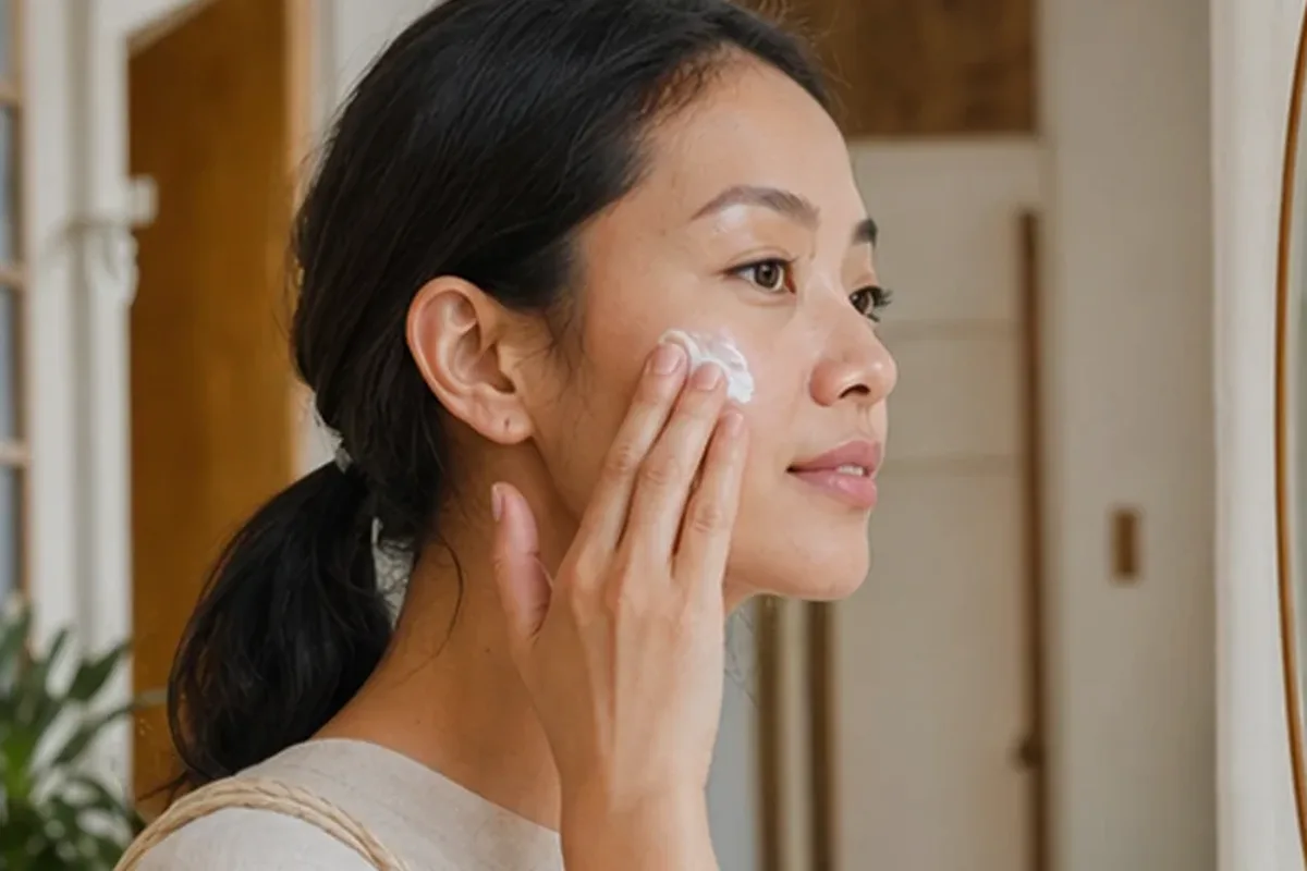 Authentische Beauty-Routine passend zum Thema Retinol-Serum für fettige Haut