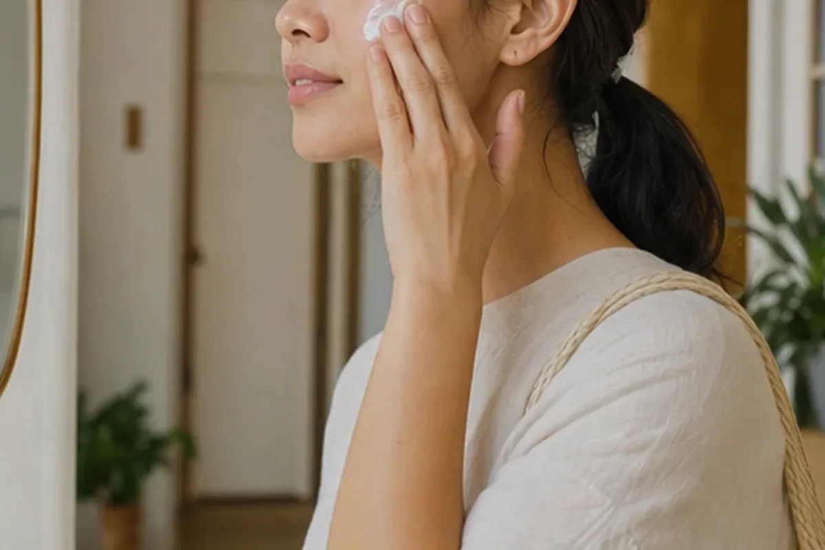 Authentische Beauty-Routine passend zum Thema Gesichtswasser für fettige Haut