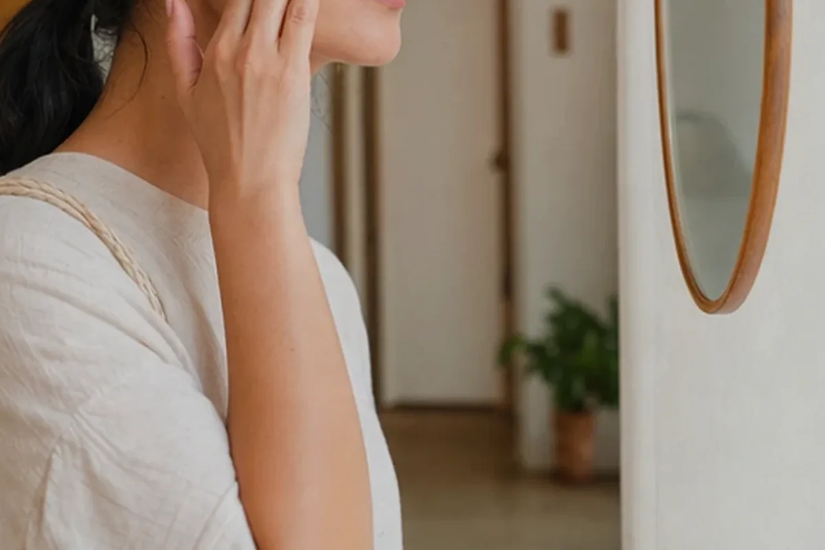 Authentische Beauty-Routine passend zum Thema Retinol-Serum für empfindliche Haut
