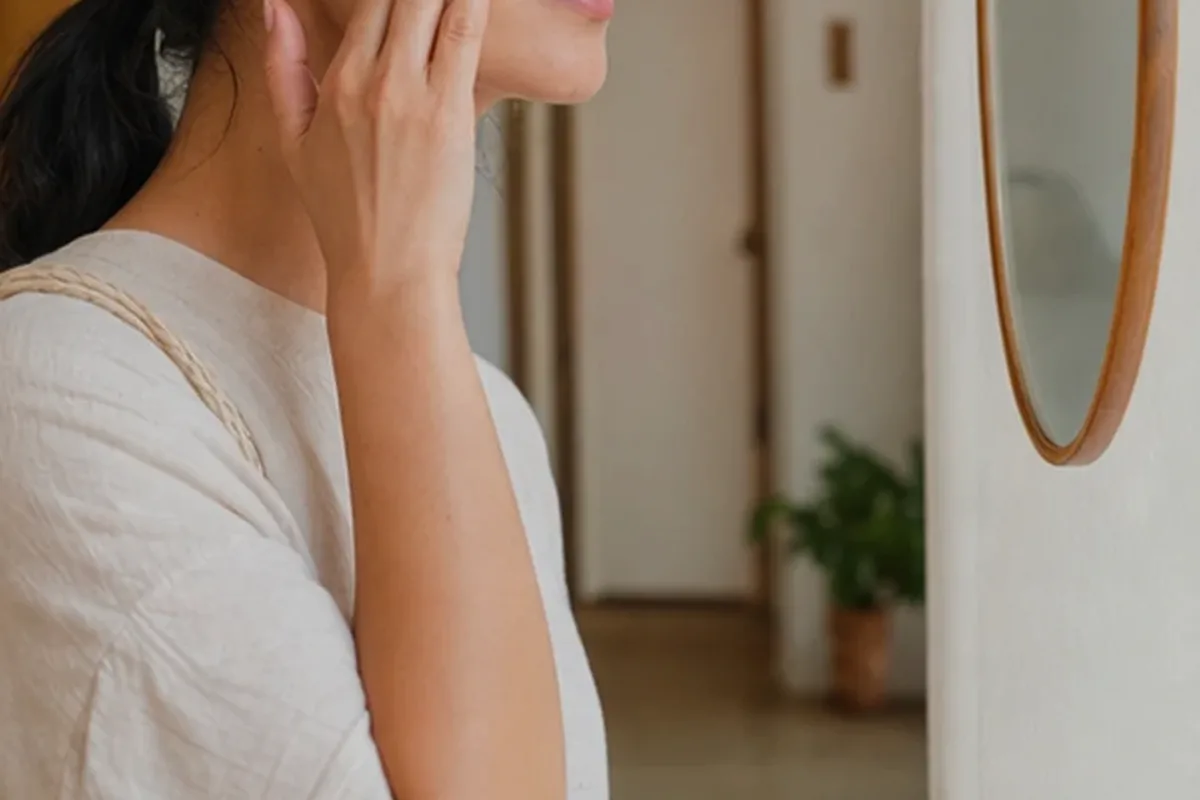 Hochwertige Beauty-Inszenierung zu Auswahlkriterien für Gesichtsreinigung