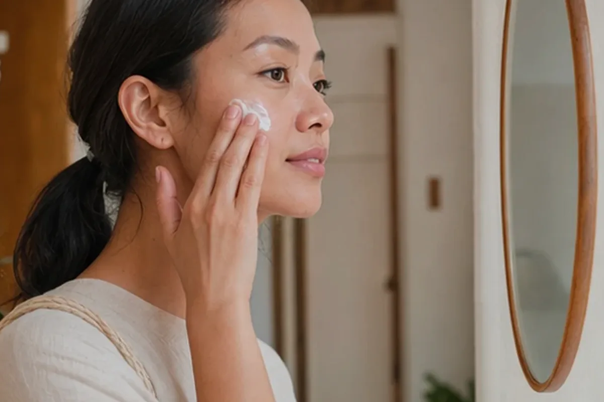 Redaktioneller Beauty-Moment zur Ausgangslage bei Vitamin-C-Serum bei ersten Fältchen