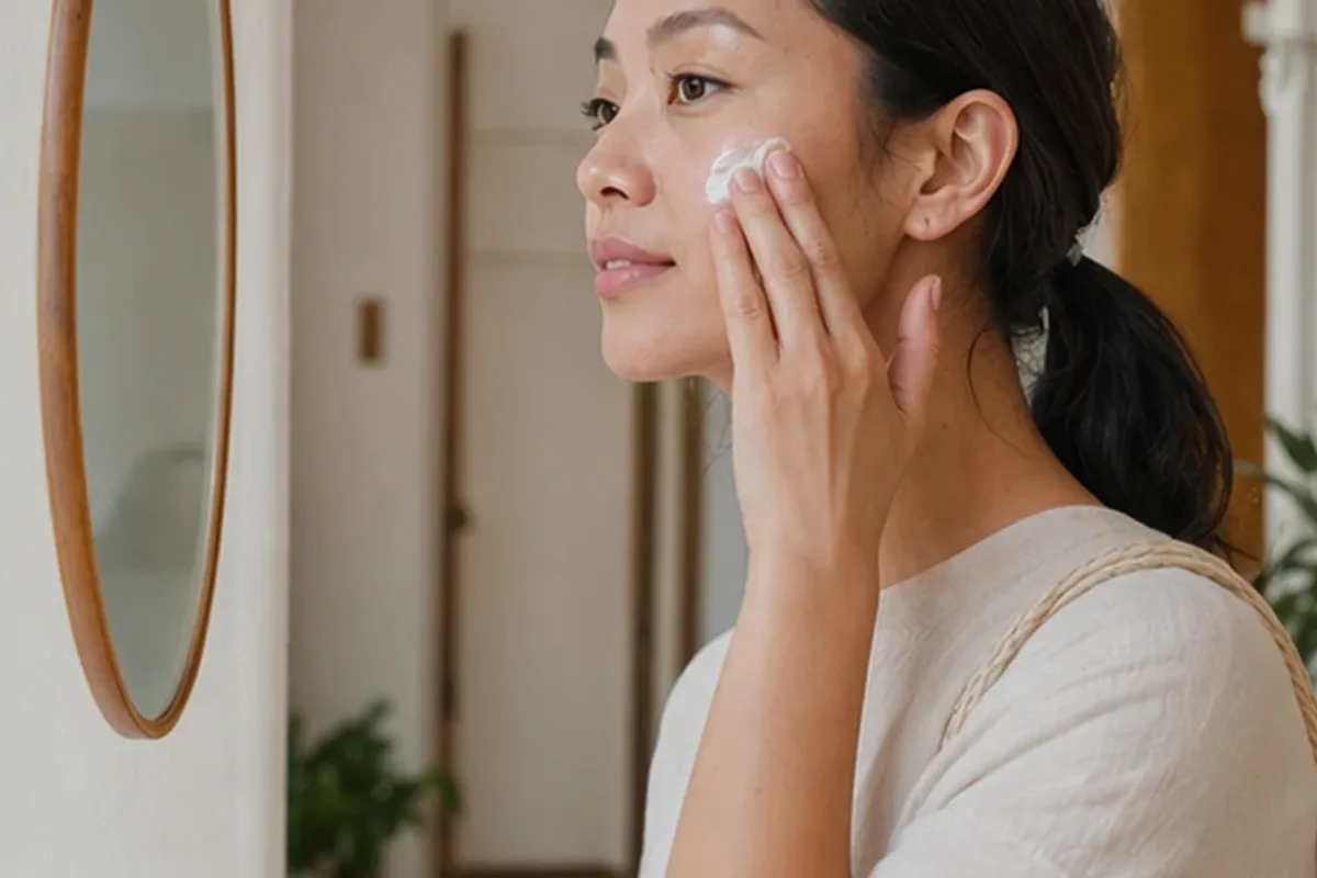 Redaktioneller Beauty-Moment zur Ausgangslage bei Augenpflege für fettige Haut