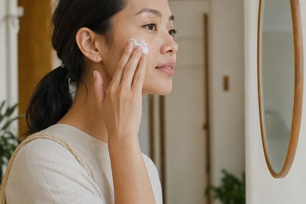 Redaktioneller Beauty-Moment zur Ausgangslage bei Gesichtswasser bei Pigmentflecken