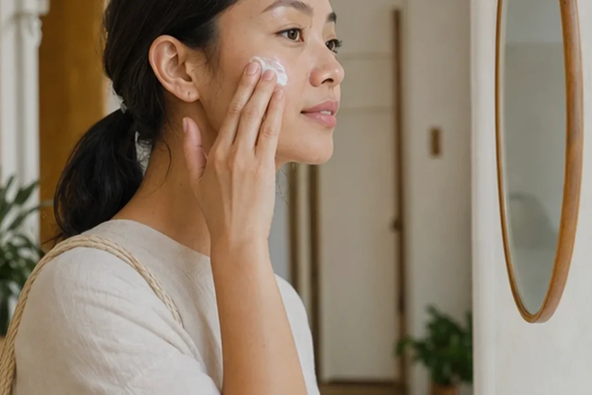 Authentische Beauty-Routine passend zum Thema Reinigungsöl bei Rötungen