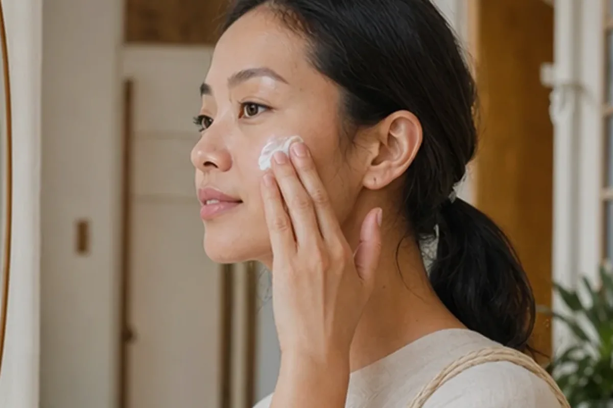 Authentische Beauty-Routine passend zum Thema Urea