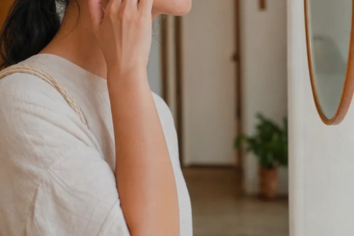 Redaktioneller Beauty-Moment zur Ausgangslage bei Feuchtigkeitsserum für empfindliche Haut