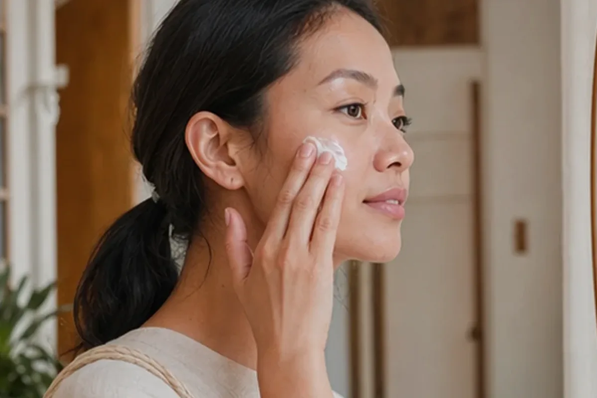 Redaktioneller Beauty-Moment zur Ausgangslage bei Augenpflege für empfindliche Haut
