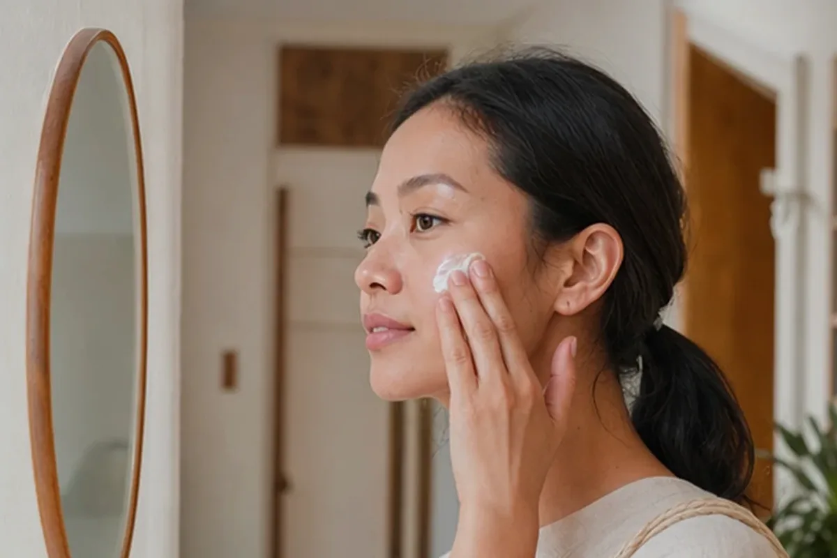 Hochwertige Beauty-Inszenierung zu Auswahlkriterien für Augenpflege für trockene Haut