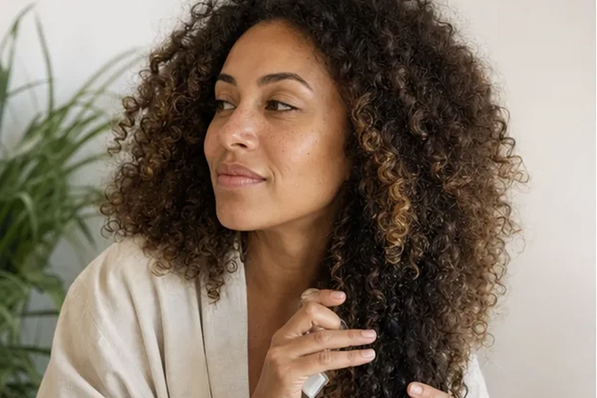 Authentische Beauty-Routine passend zum Thema Tiefenreinigungsshampoo für trockenes Haar