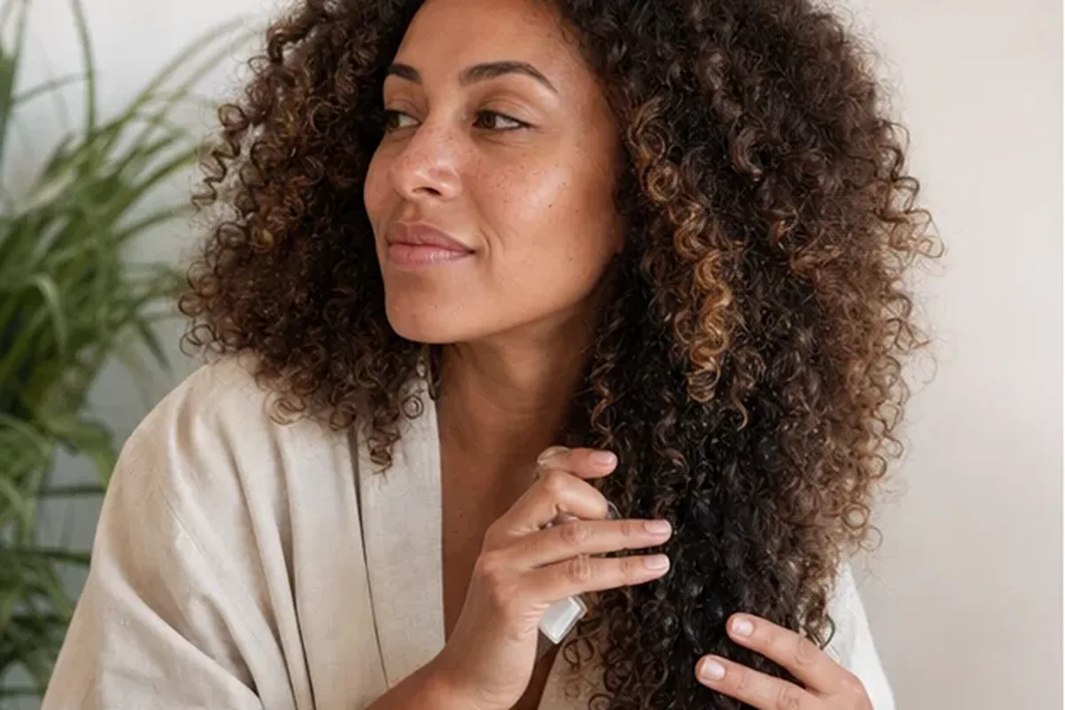 Authentische Beauty-Routine passend zum Thema Tiefenreinigungsshampoo für empfindliche Kopfhaut