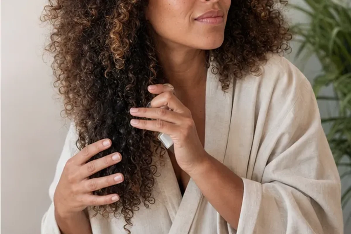 Authentische Beauty-Routine passend zum Thema Tiefenreinigungsshampoo für empfindliche Kopfhaut