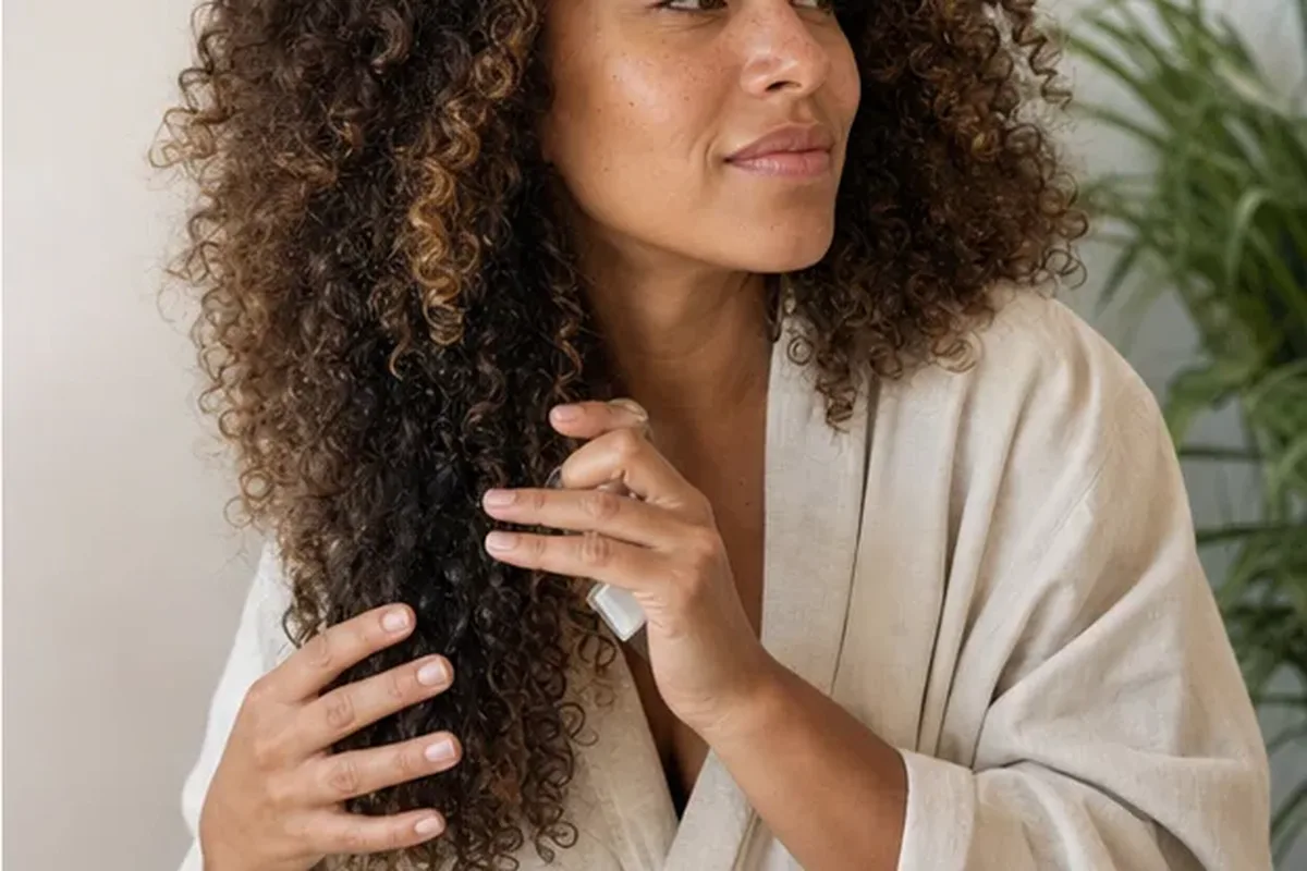 Authentische Beauty-Routine passend zum Thema Conditioner bei fettigem Ansatz