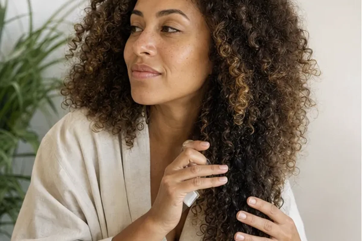 Authentische Beauty-Routine passend zum Thema Haarmaske bei fettigem Ansatz
