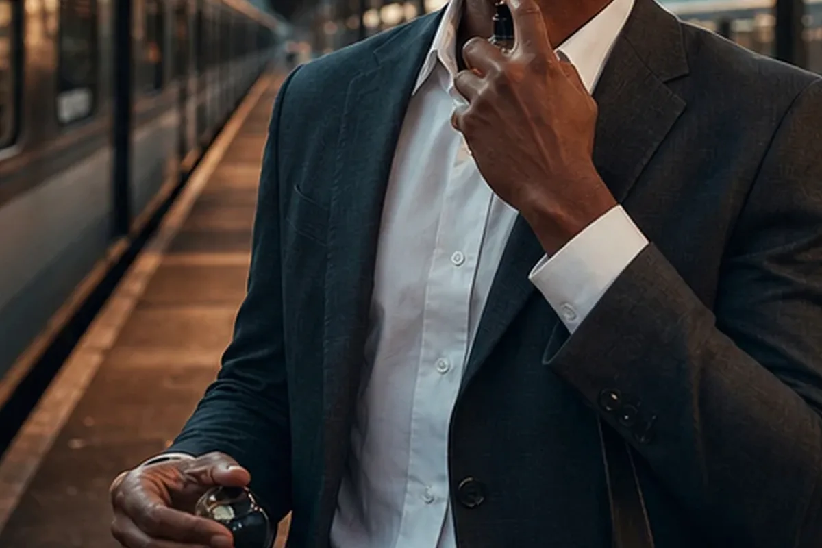 Emotionaler und authentischer Anwendungsmoment rund um Sommerparfum für sensible Nasen