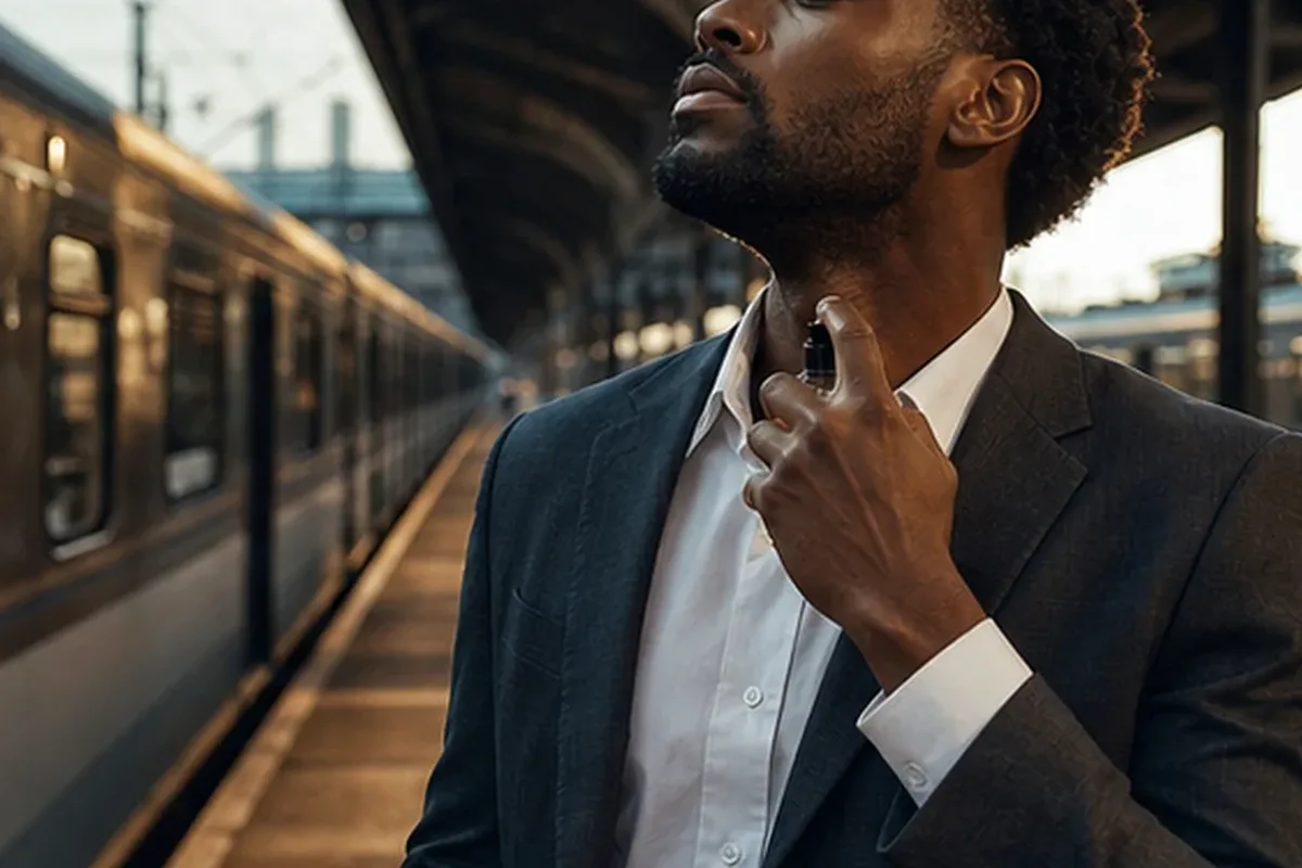 Authentischer Wohlfühlmoment passend zum Beauty-Thema Eau de Toilette mit langer Haltbarkeit