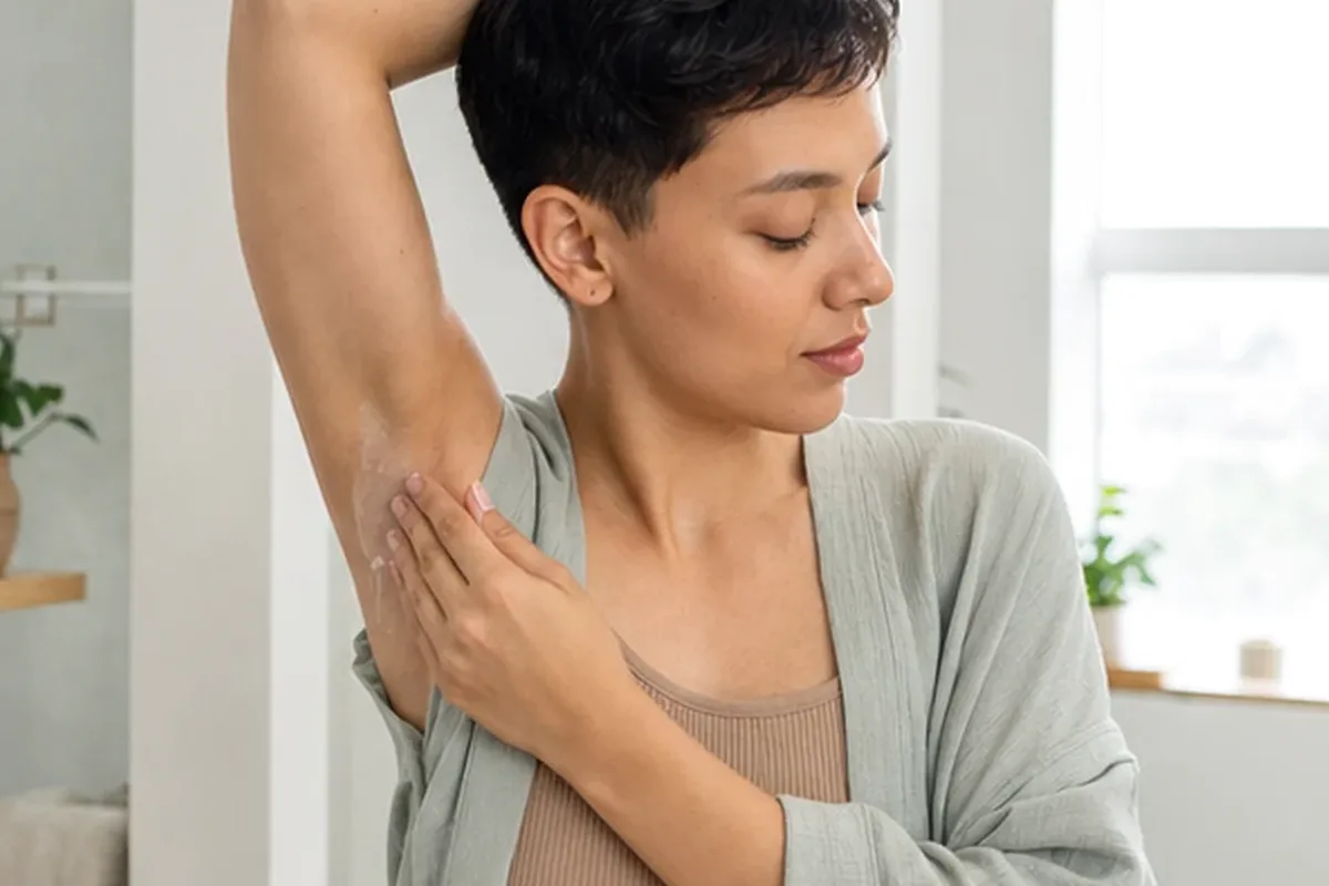 Redaktioneller Beauty-Moment zur Ausgangslage bei IPL-Gerät für die Bikinizone